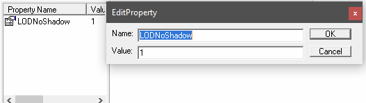 Object Builder named properties